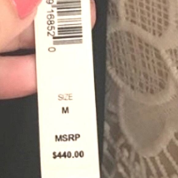 Alice + Olivia ALPACA WOOL Long Cardigan Sz S Red Merlot Maxi Sleeveless $440 - Picture 3 of 17